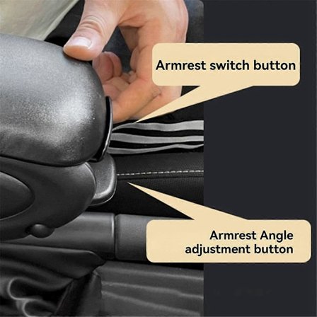 Bil Central Kontroll Armstöd Box Sätesförvaringslåda Bilmodifieringstillbehör för BMW MINI Cooper S