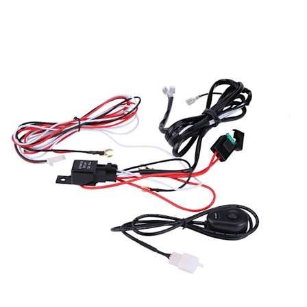12V 40A Universal Dimljus Reläkabelset för LED-ljus