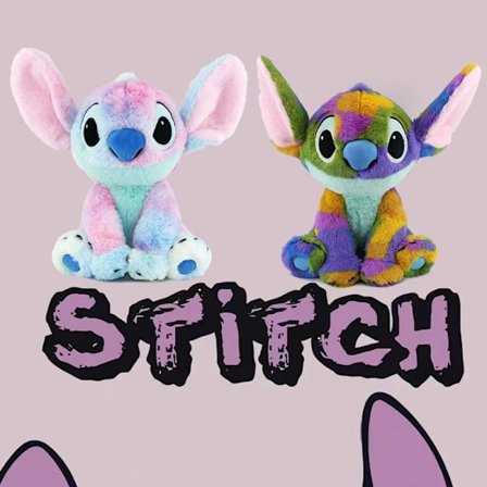 Disney Lilo & Stitch Stitch Gosads 30 cm plove Soft Ice Cream