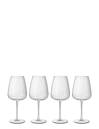 Luigi Bormioli Rødvinsglas Bordeaux Optica 4 Stk. - Nude - 70 CL