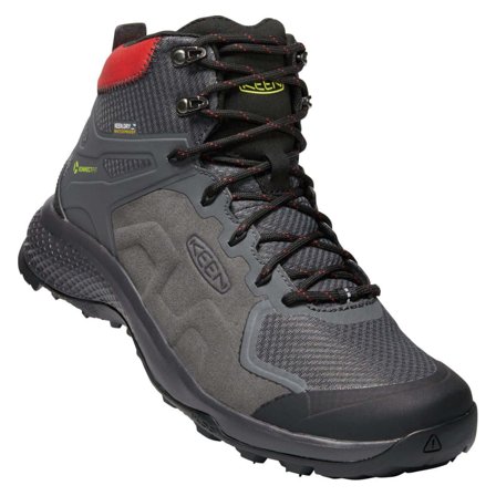 Keen Men's Explore Mid Waterproof Men hiking boots Grey 45