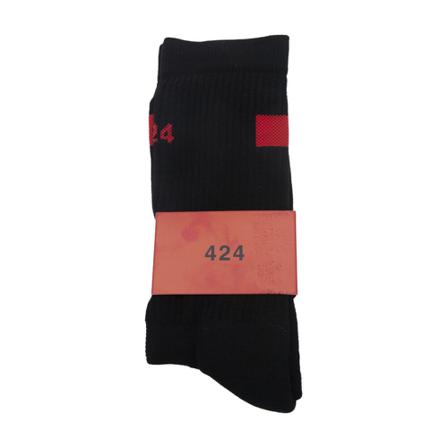 424, Socks Zwart, Heren, Maat:ONE Size