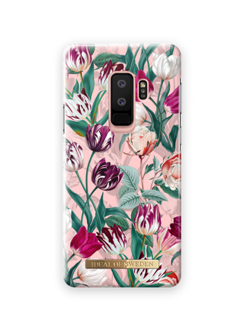 Female Hülle, Galaxy S9 Plus Vintage Tulips Handyhülle