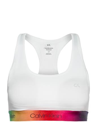 Wo - Medium Support Sports Bra Lingerie Bras & Tops Soft Bras Vit Calvin Klein Performance
