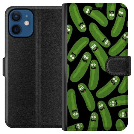 Yhteensopiva Lompakkokotelo Apple iPhone 12 Rick and Morty - Pickle Rick