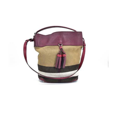Burberry Vintage Pre-owned Tas , Beige , Dames , Maat: ONE Size Vintage Tassen
