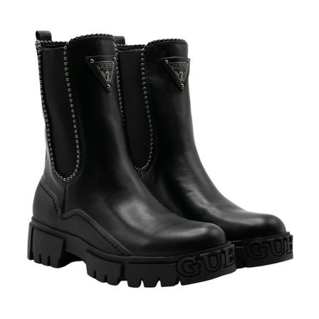 Guess, Nahlla Stud Boots Zwart, Dames, Maat:36 EU