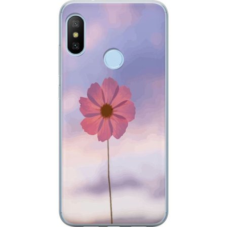 Mobilskal till Xiaomi Mi A2 Lite med Rosa blomma