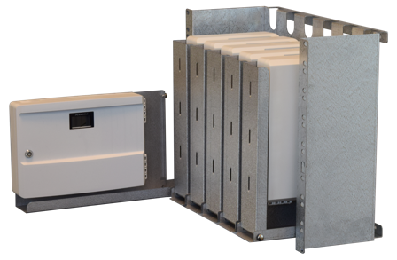 Axema C91 Centralrack upp till 6 st VAKA-centraler, Larm & säkerhet