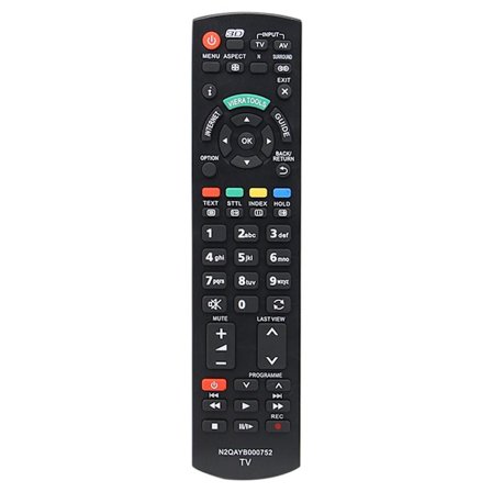 N2QAYB000752 Udskiftning af tv-fjernbetjening til Panasonic TV