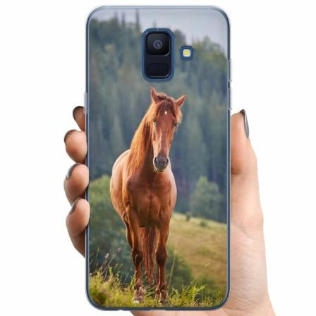 Samsung Galaxy A6 (2018) Tpu Mobilskal Hästar