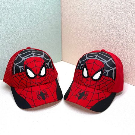 2 stk Tegneserie Spider-Man Baseball Cap Ande Tunge Hatt