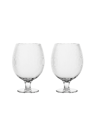 Sagaform Blanka ölglas, 2-pack Kök & matlagning Transparant ø10x14,5cm 50cl