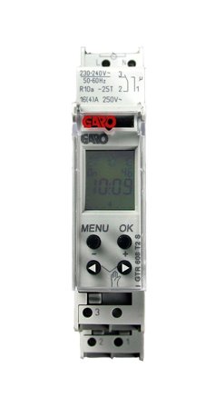 Garo DV1K1M Koblingsur 1 kanal, ukeklokke, Elfordeling & strømforsyning