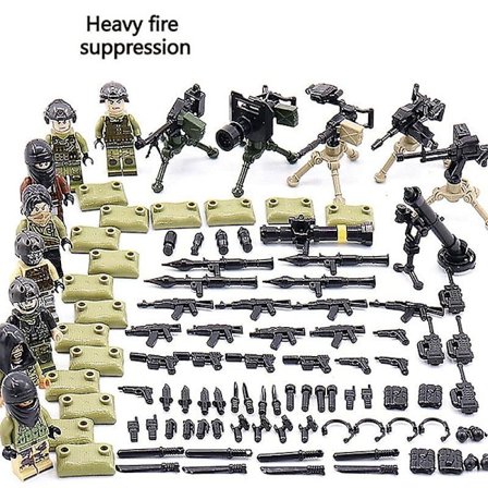 Laadukkaat Pienet Camouflage Sotilaat Sotilaallinen Pieni Rakennuspalikka Mini Moderni Armeijan Sotilas