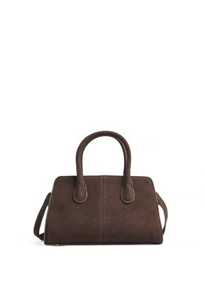 NA-KD Mini sac fourre-tout en daim - Sacs - Brun - One Size