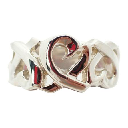 Tiffany & Co. Pre-owned Rings , Grijs , Dames , Maat: ONE Size