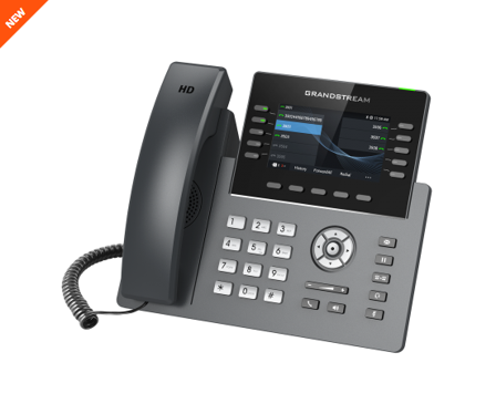 GRANDSTREAM GRP2615 - VoIP-telefon med anrops-ID/samtale venter - treveis anropskapasitet