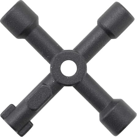 Universell nøkkel for teknisk skap