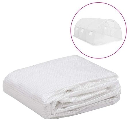 vidaXL Växthusöverdrag (13,5 m²) 3x4,5x2 m genomskinlig