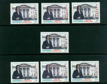 7 x Ecuador - YT 1378A