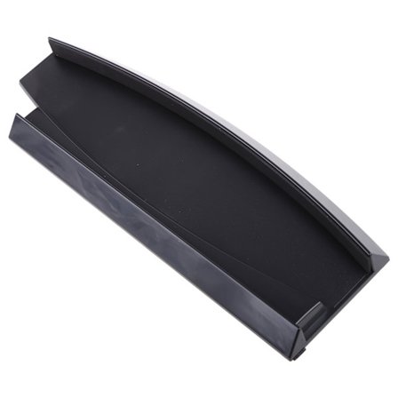 Lodret stativmonteringsholder Dock-holder Passer til PS3 Slim-spiltilbehør Konsol ABS Sort Enkelt stativmonteringsbeslag