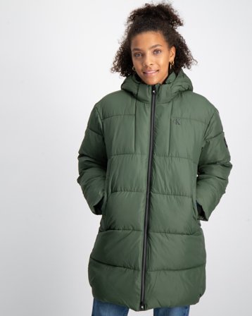 Calvin Klein ESSENTIAL PARKA PUFFER Grøn Jakker Pige - Kids Brand Store