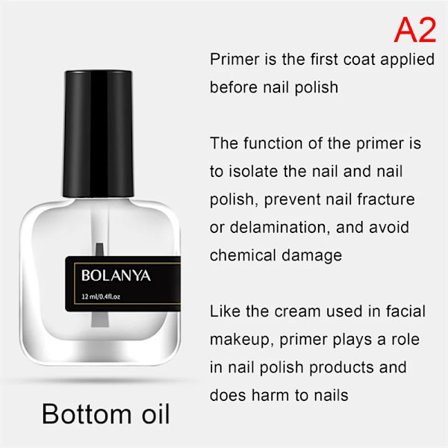 15/12ml Flytande Nagelprimer Snabb Lufttorkning för UV LED Nagelgel Konst Akryl Syrafri Baslack Dehydrator Naglar Bonder