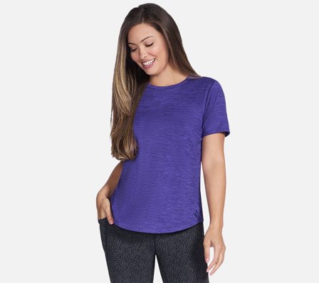 Skechers, GO DRI - Swift Tee, XL, Dame