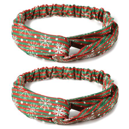 Julehovedbånd Julehovedbeklædning Strækbare hårtilbehør til