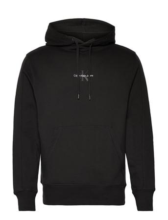 Monogram Logo Hoodie Huppari Musta Calvin Klein Jeans