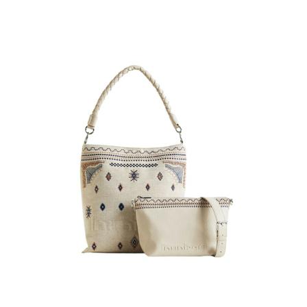 Desigual, Crusader shoulder 22saxa 76 Beige, Dames, Maat:ONE Size