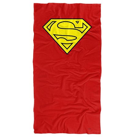 y90Superman Strandhandduk Superman Cape Logo Strandhanddukkanr90