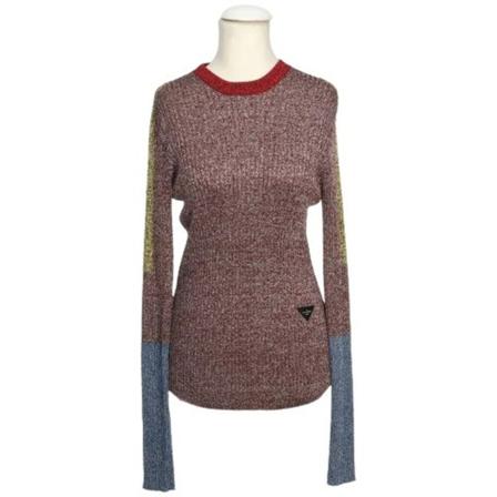 Louis Vuitton Vintage, Pre-owned Wool tops Rood, Dames, Maat:S