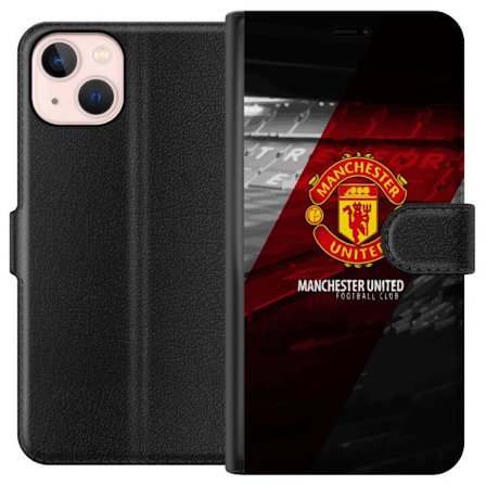 Kompatibelt Lommeboketui til Apple iPhone 13 Manchester United FC
