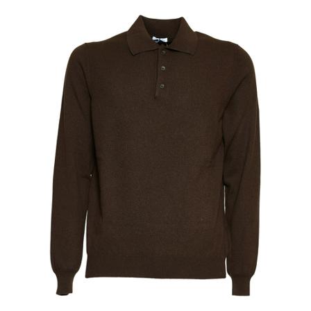 Malo T-Shirts Brun, Herre Polo