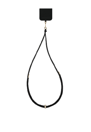 Ideal Of Sweden Cord Phone Strap straps Dam Svart ONESIZE