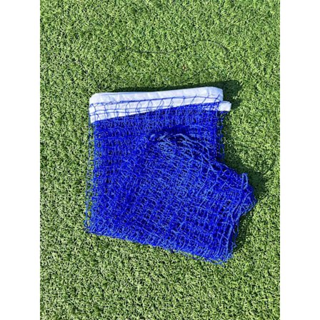 Badmintonnet til indendørs eller udendørs sport, have, skole, gård, rammeløs (Gem Blue)