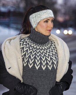 Strikkeoppskrift Pannebånd - Järbo