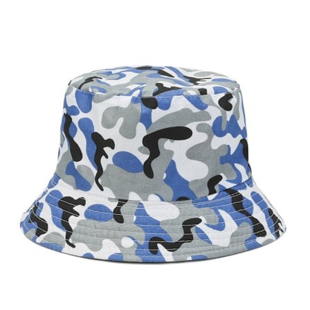 Hink med bred brätte Unisex Tryckt Fiskarhatt Fiskarkeps för Män Kvinnor Tonåringar-MZ22005