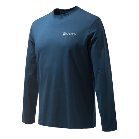 Beretta Men's Team Long Sleeve Men long-sleeved sweaters Blue XS