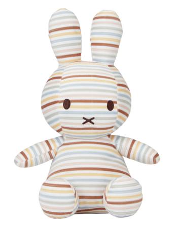 Little Dutch Miffy Kanin 35Cm - Vintage Sunny Stripes Ao Toys Soft Toys Stuffed Animals Multi/patterned Little Dutch