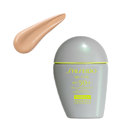 Shiseido Sport BB Cream Light SPF 50 Solskydd & solvård Dam Flerfärgad 30 ML