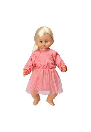 SKRÅLLAN Taldocka Ljust Hår Dockor & figurer Unisex 45CM