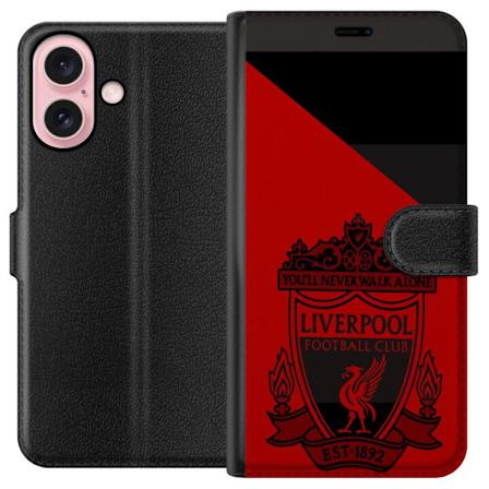 Apple iPhone 16 Plånboksfodral Liverpool L.F.C.