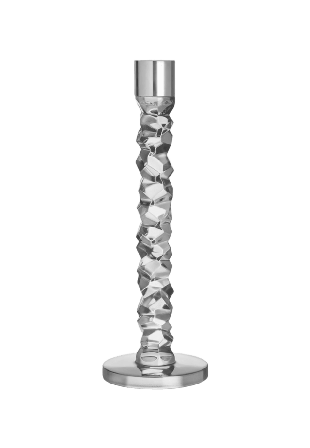 Orrefors Ljusstake Carat Dekoration Grå H: 29.7cm