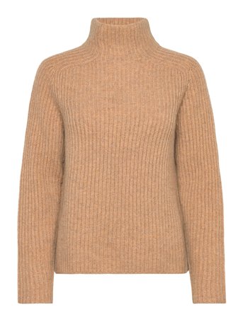 MOS MOSH Mmthyra Highneck Knit - Beige - L