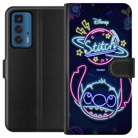 Motorola Edge 20 Pro Plånboksfodral Stitch Neon