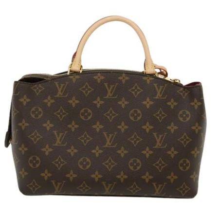 Louis Vuitton Vintage Pre-owned Canvas Petit Palais , Bruin , Dames , Maat: ONE Size Vintage Tassen