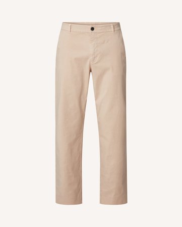 Lexington Classic elasticated pants, light beige